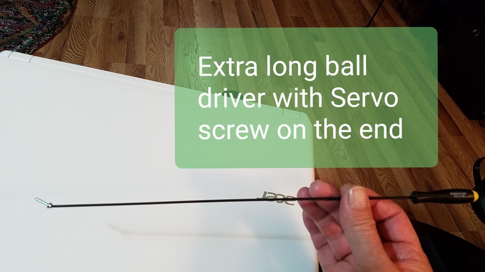 Metric Extra Long Ball Driver (Allen Hex Key Tools) Plus One Telescoping Magnet