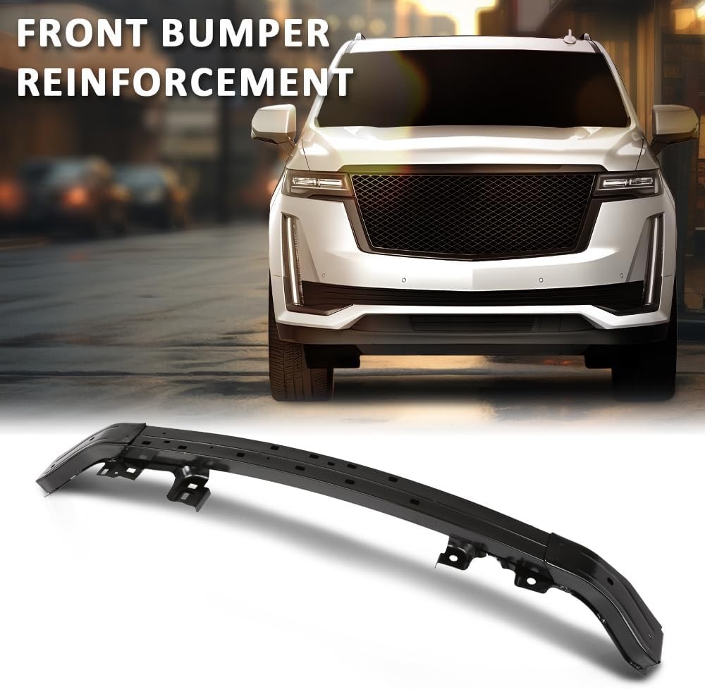 Black Front Bumper Reinforcement 2021-2024 Escalade Suburban Tahoe Yukon