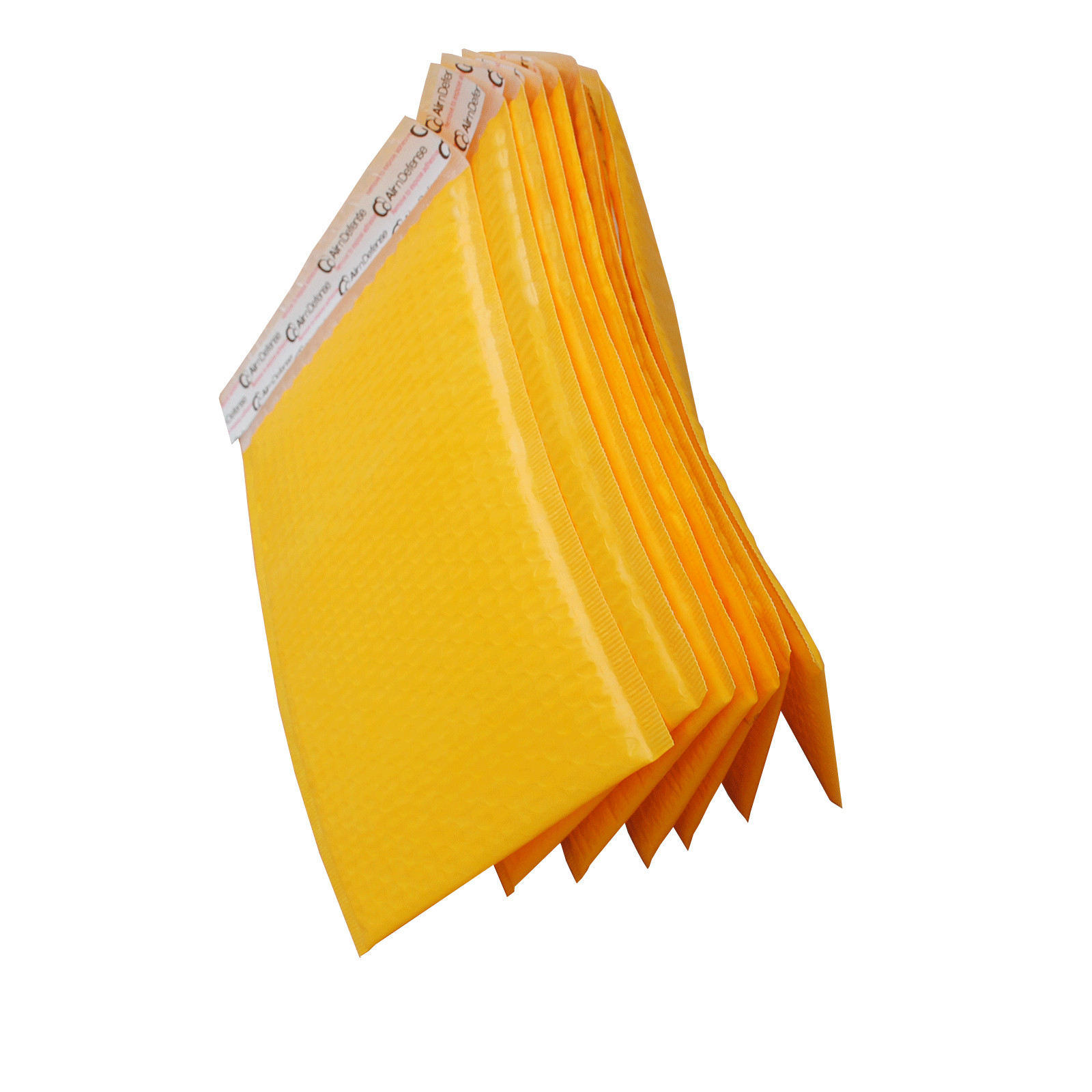 AirnDefense 200 #2 8.5X12″ Yellow Poly Bubble Mailers Shipping Padded Envelope