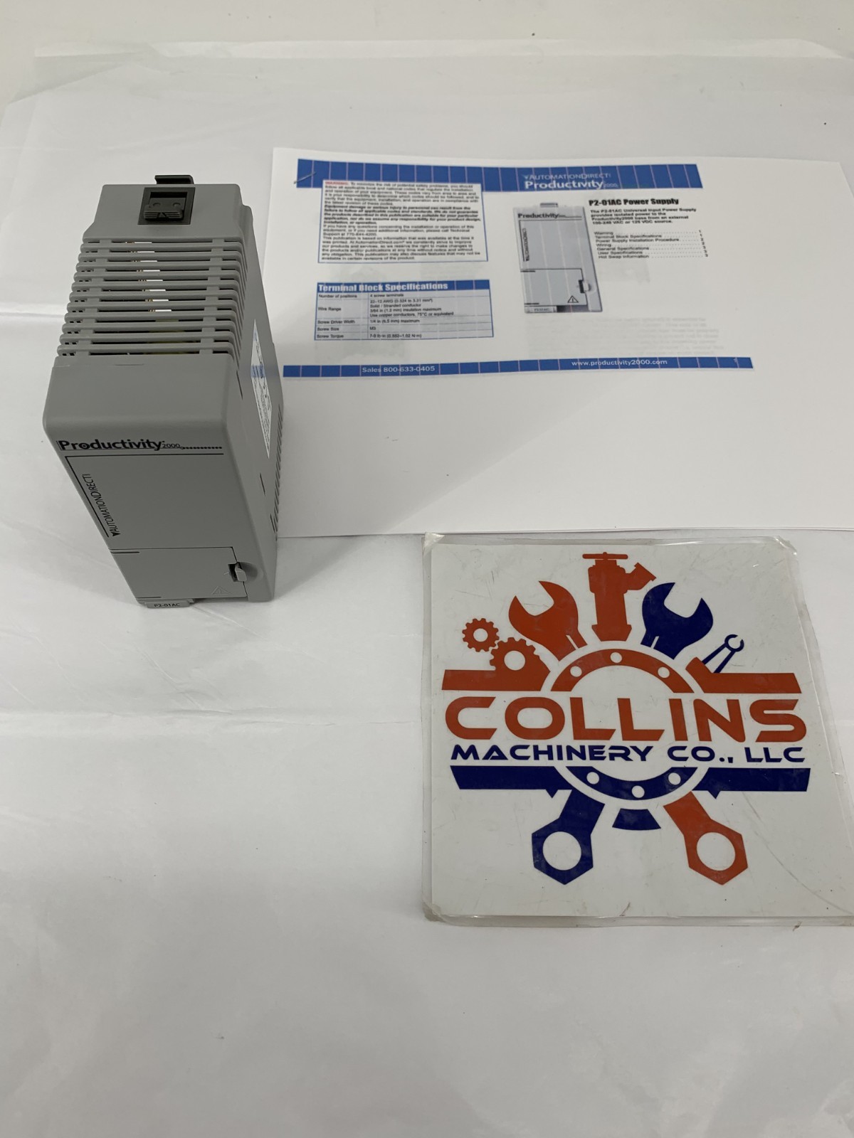 Automation Direct P2-01AC Universal Input AC Power Supply 100-240V Output 24VDC