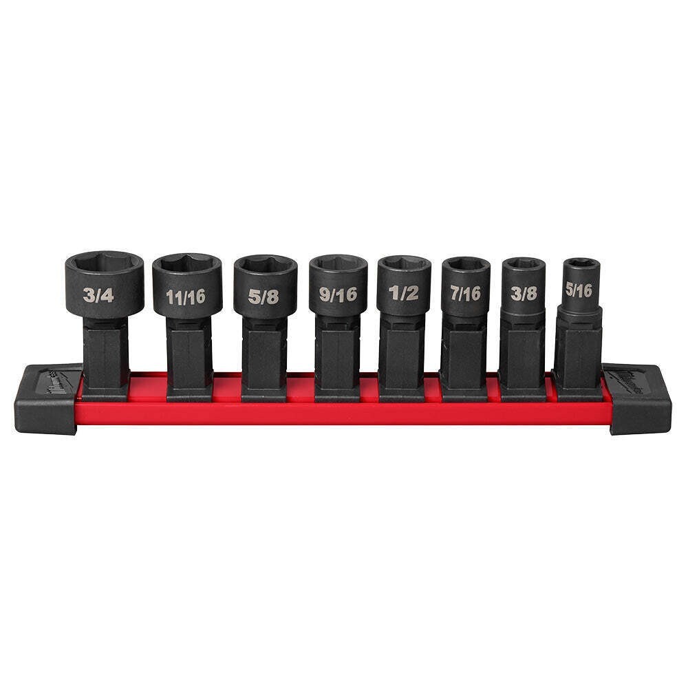 Milwaukee 49-16-1640 INSIDER Box Ratchet Socket Set SAE – 8 PC