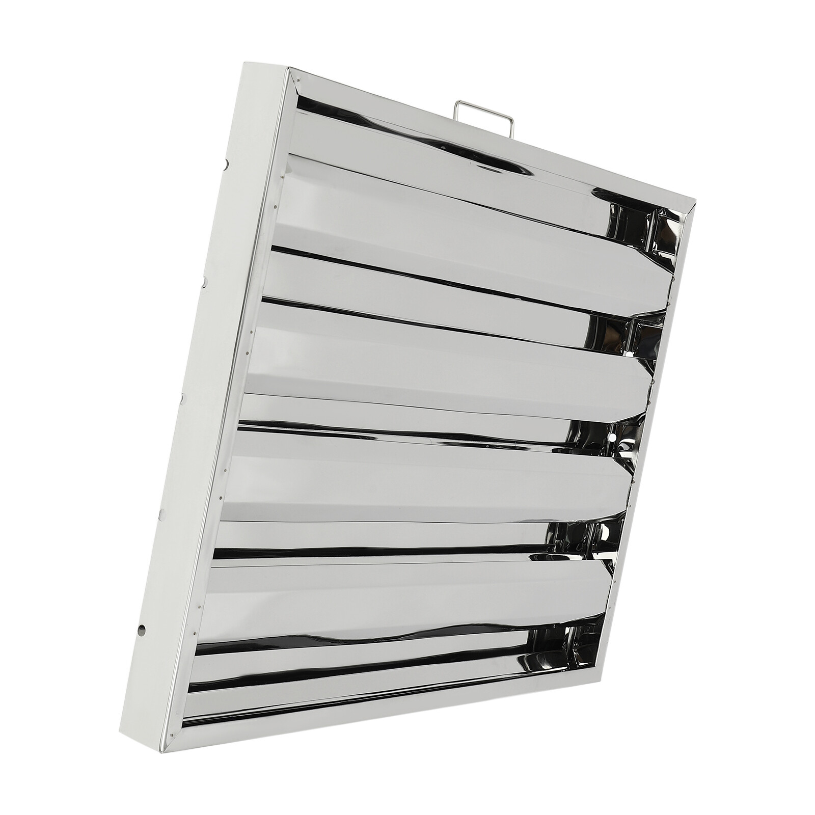 6Pc 19.5 × 24.5 In Stainless Steel Commercial Hood Baffle Filters
