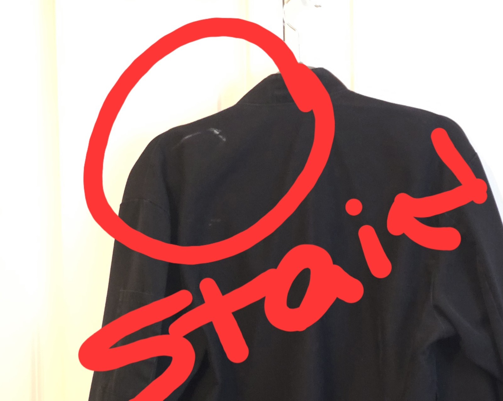 Fame Chef Applebee’s Black Kitchen Jacket Double Breasted Adult Size XL Uniform