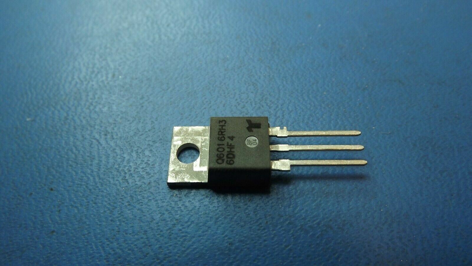 (5PCS) Q6016RH3TP LITTELFUSE Triacs 600V 16A ALTNSTR 20-20-20 mA TO220
