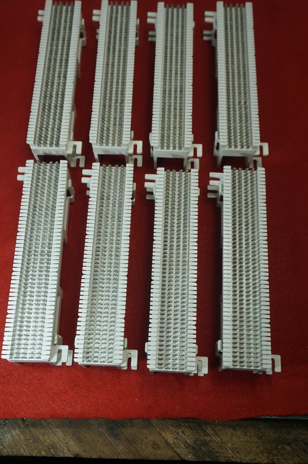 Siemons M66-150 spilt termination blocks with 89B Brackets QTY-8