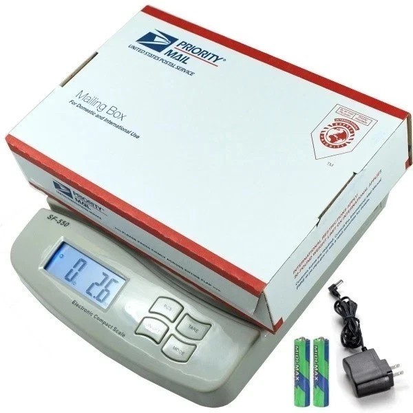 66 LB x 0.1 OZ Digital Postal Shipping Scale V4 Weight Postage Kitchen Counting