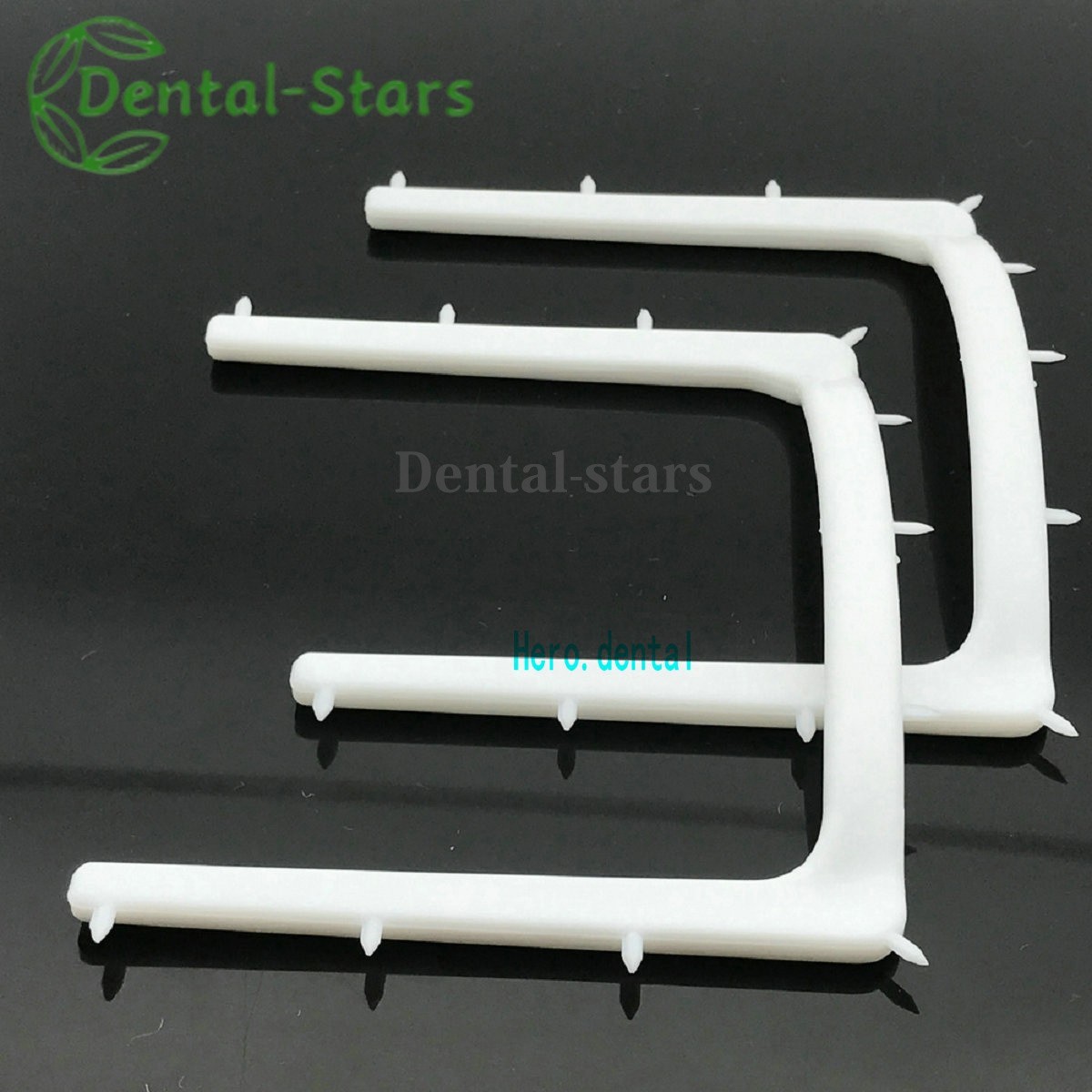 5/100Pcs Rubber Dam Frame Dental Autoclavable Dam Holder Instruments 130 x 100mm