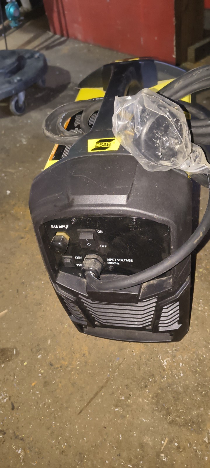 ESAB DC TIG Inverter Welder 120/230V for Steel Light Industrial MPN 0385103087