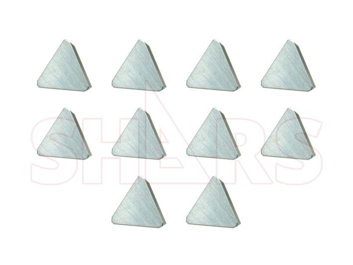 SHARS TPG 322 C6 Uncoated Carbide Wiper Insert 10 pcs NEW !{