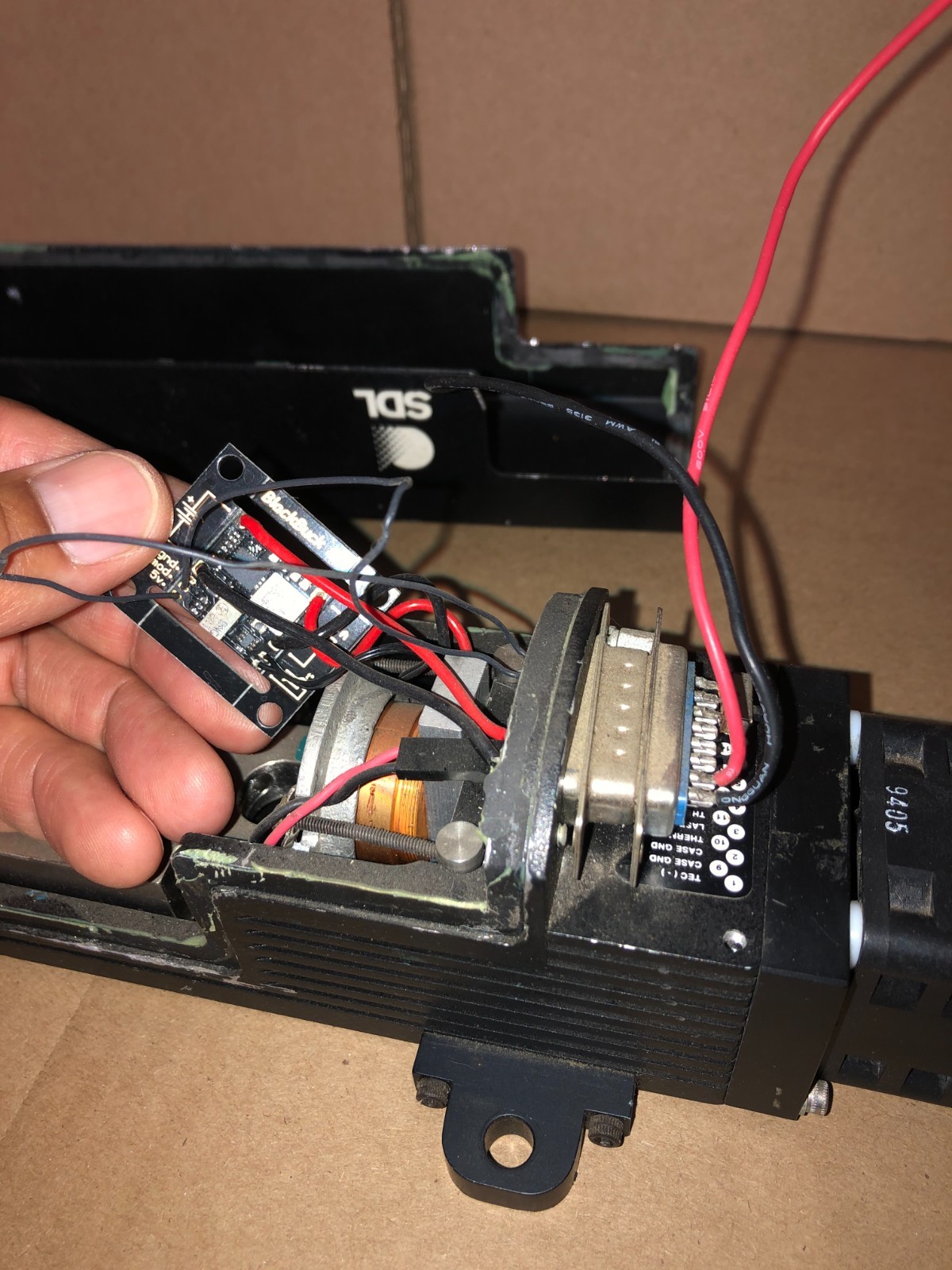 SDL MOPA LASER SDL-5762 DIODE LASER FOR PARTS