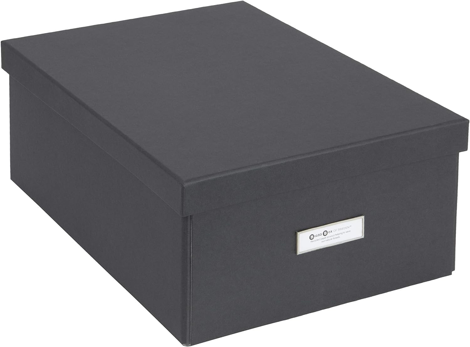 Bigso Karin Collapsible Storage Box – Photo with Small, Gray