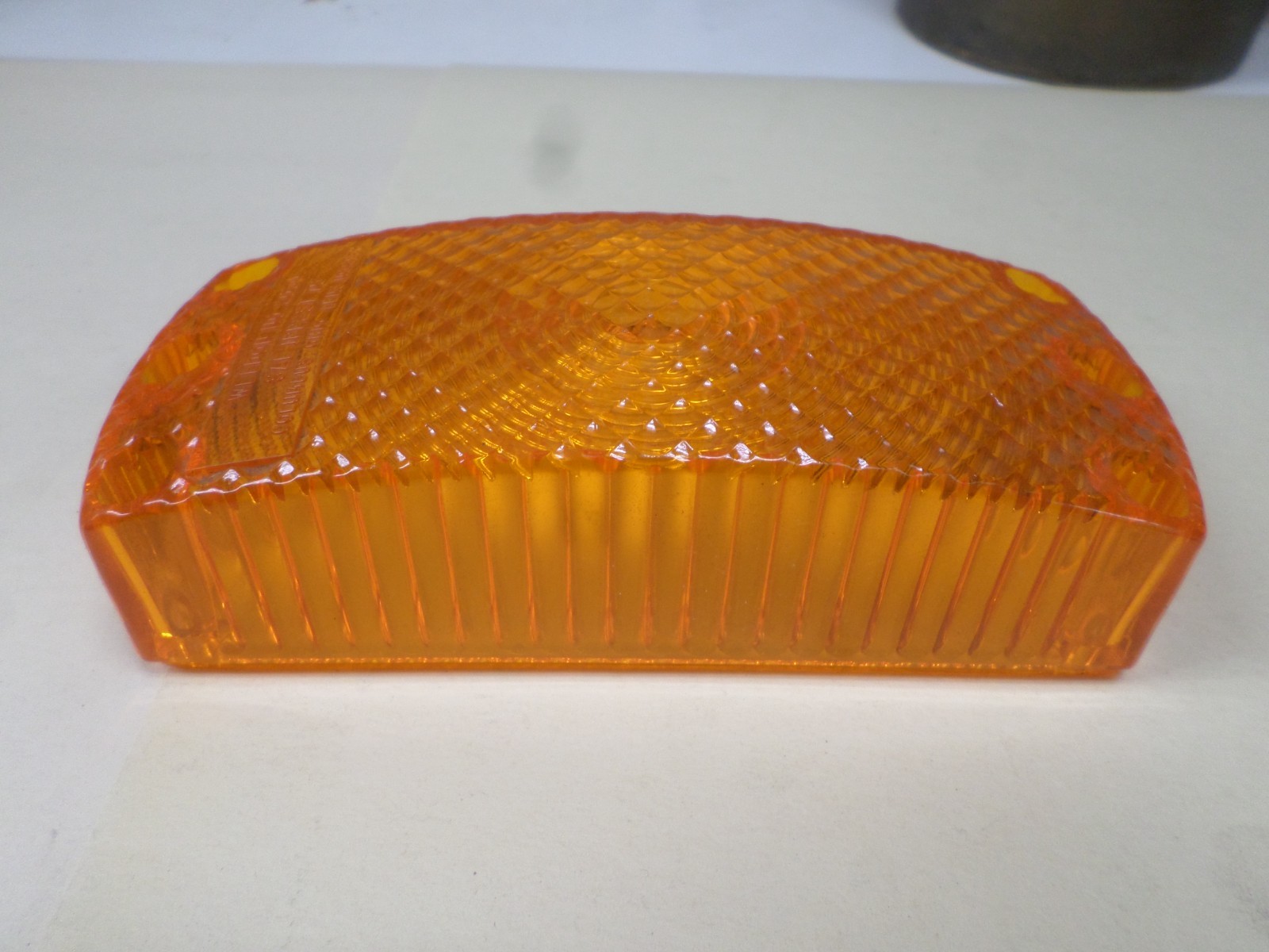 NOS Weldon 2030 Lamp Lens amber 6″ x 2-1/2″ No Original Packaging