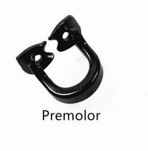 4 Pcs Dental Barrier Clips Rubber Dam Clamps Clip Soft Resin Kerr Style Molar