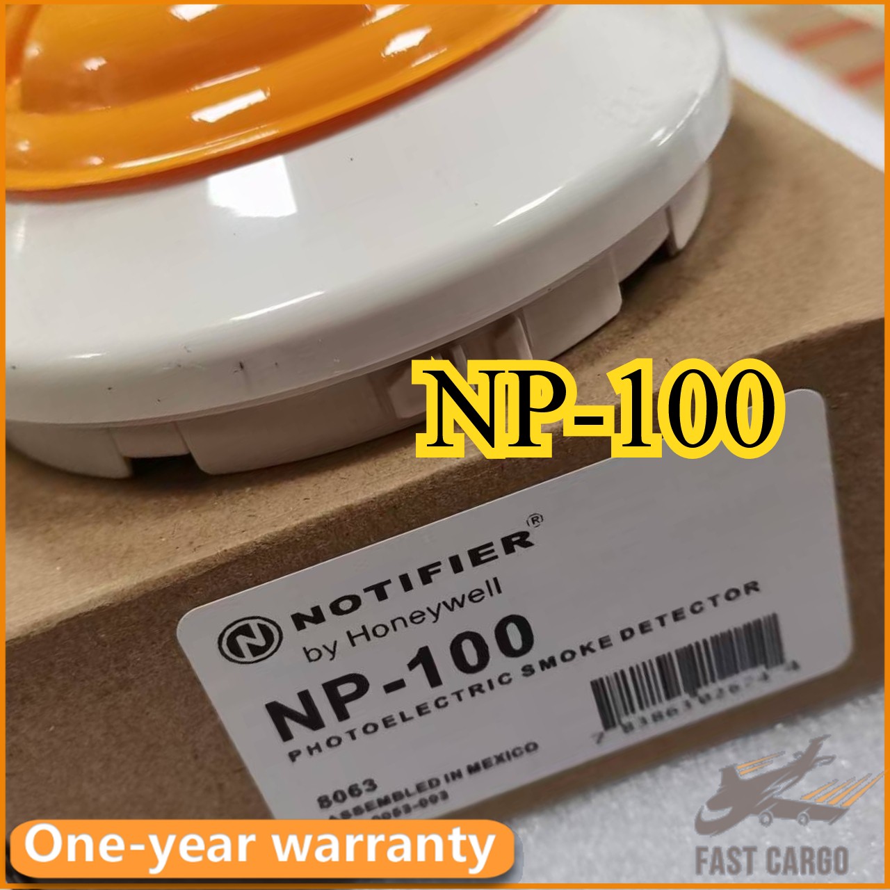 NP-100 Notifier Photoelectric Smoke Detector Fire Alarm NP 100 NIB! Good Quality