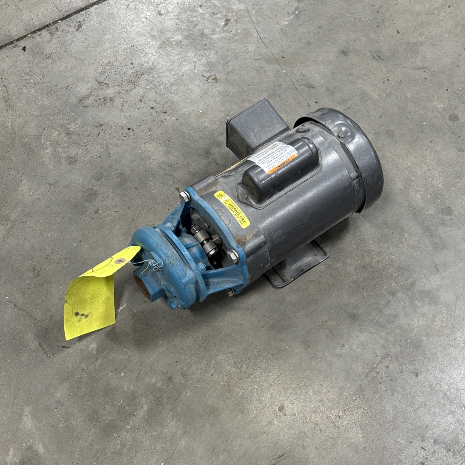 New MP Model MP22746 22746 Pump/Motor Baldor CL3405