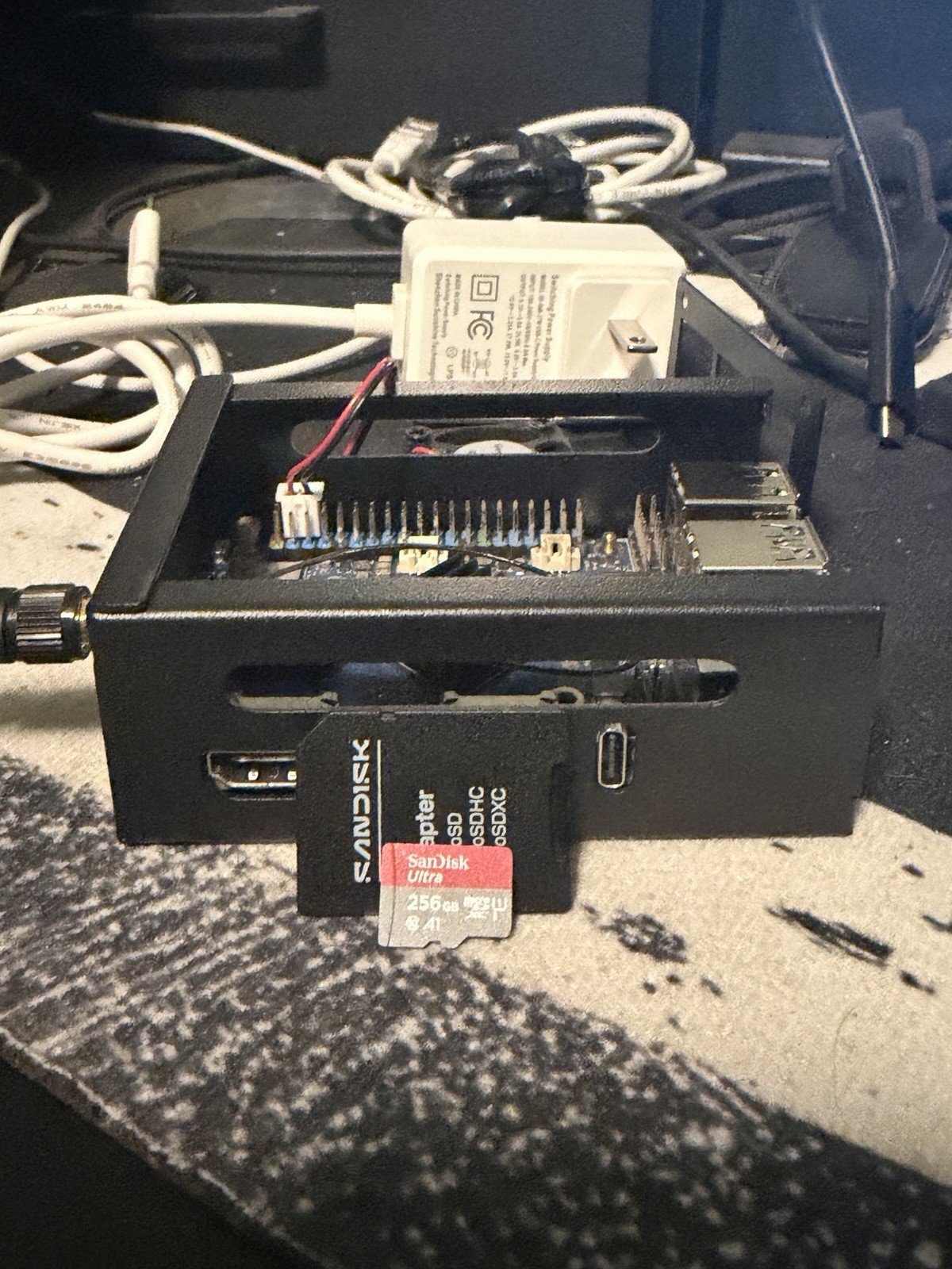Orange Pi 5 Pro 16gb With 256 Sandisk XC SD Card, Case, Antenna, Fan,Rockchip AI