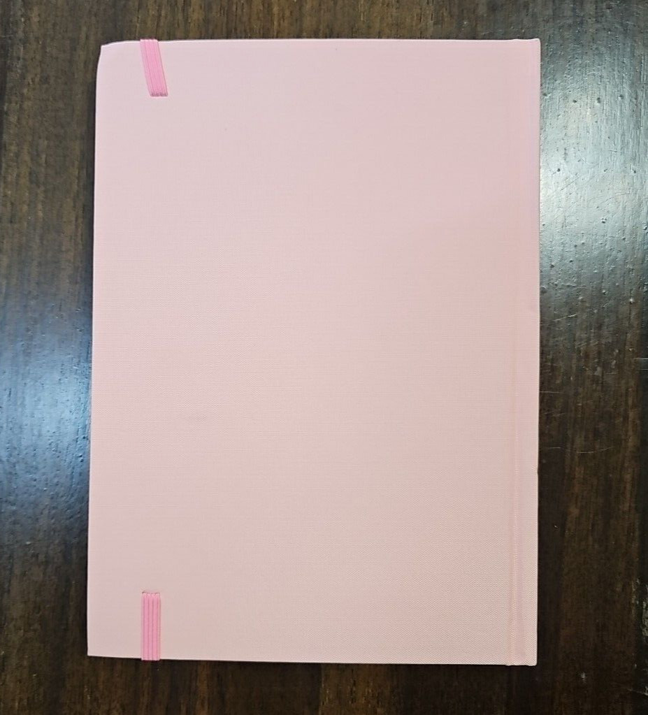 Planner 2024 Jul to 2025 Jun Daily Weekly Tabbed Peach Hardbound 6″x8.5″ Book