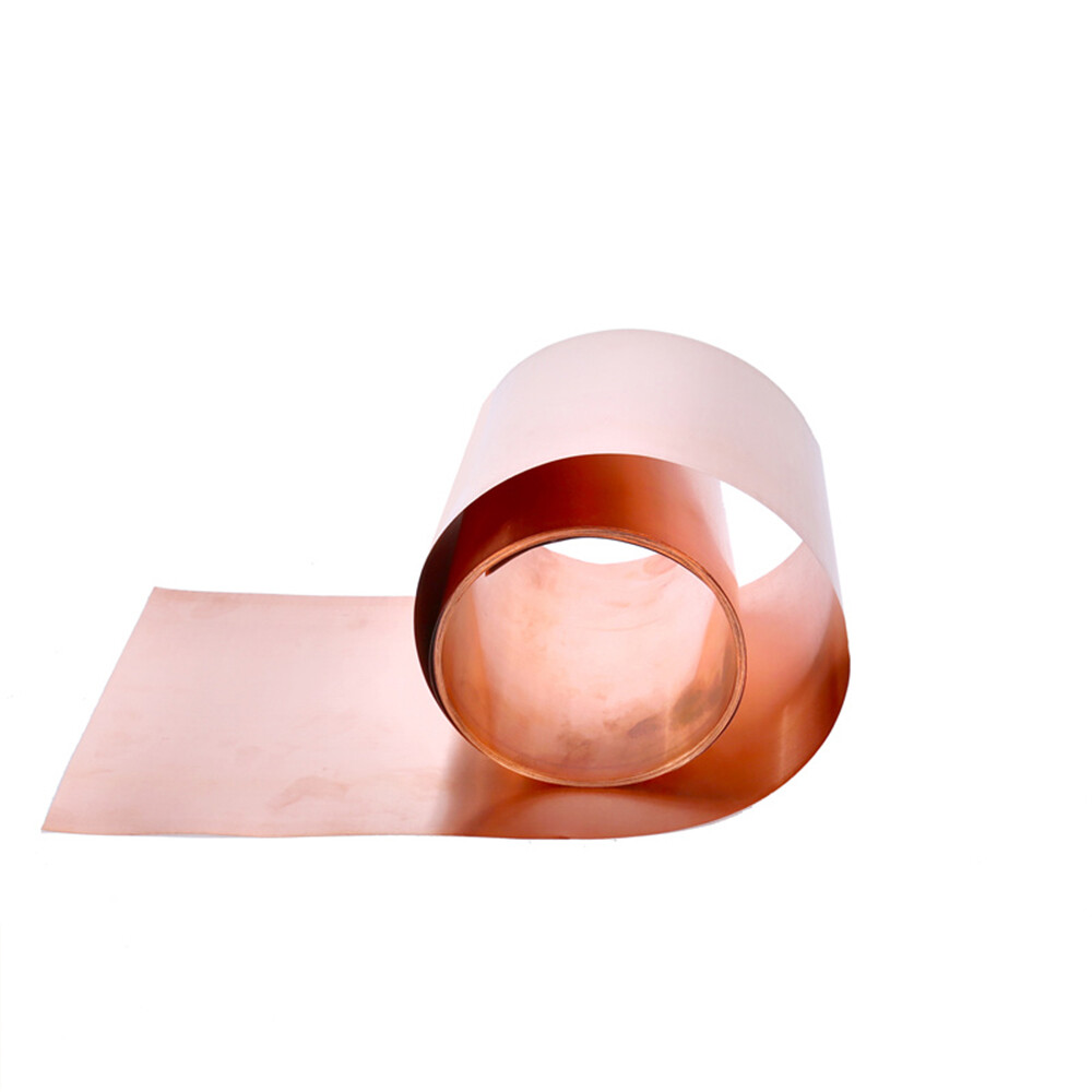 1pcs 99.9% Pure Copper T2 Cu Metal Sheet Foil Plate Strip Thickness 0.01mm-0.3mm