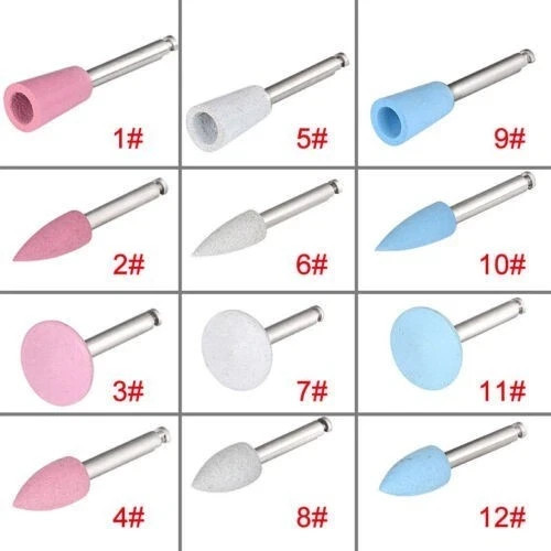 Dental Composite Silicone Rubber Polish Low-speed Grinding Finishing Point Bur