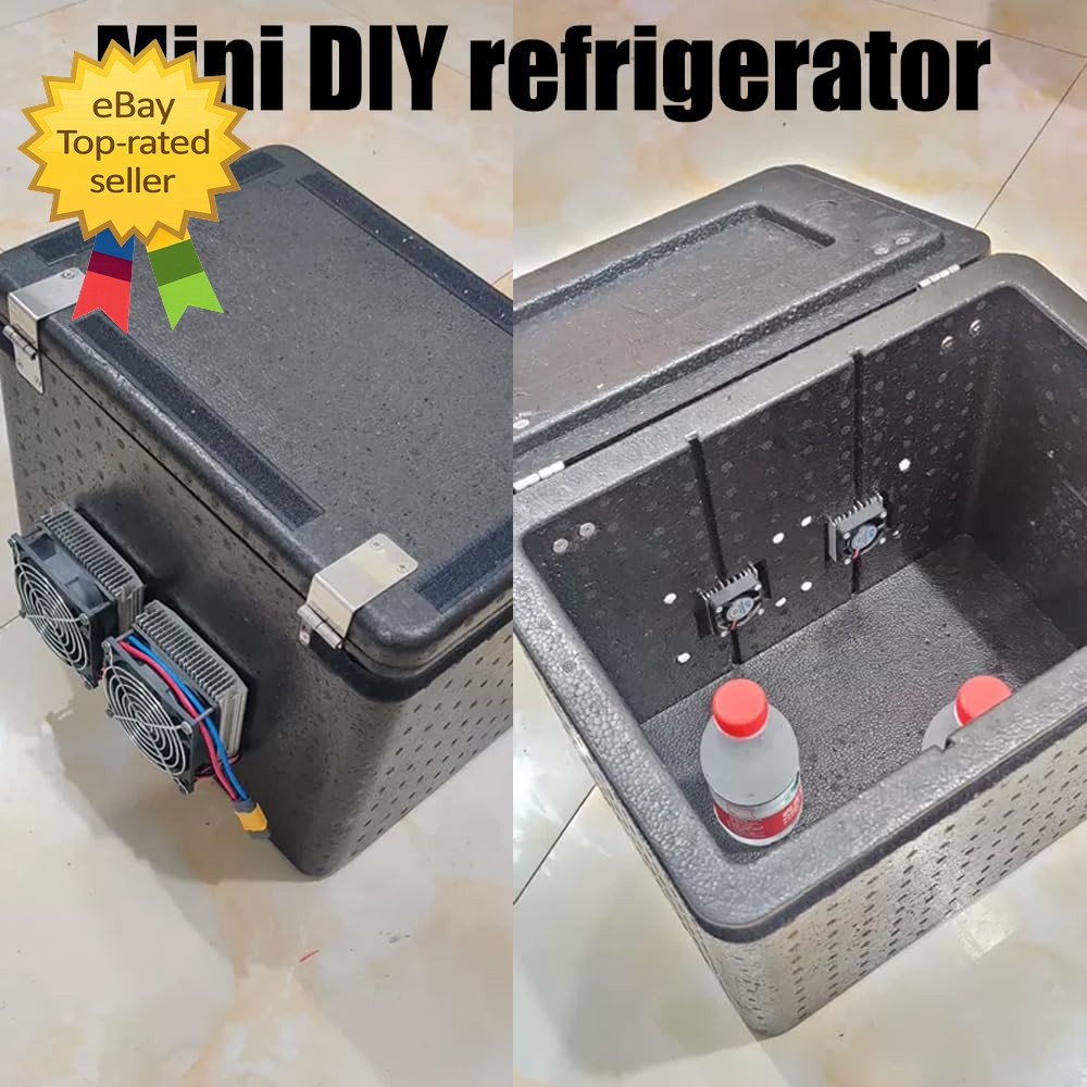 Mini Air Conditioner DC 12V DIY Thermoelectric Peltier Refrigeration Cooling Sys