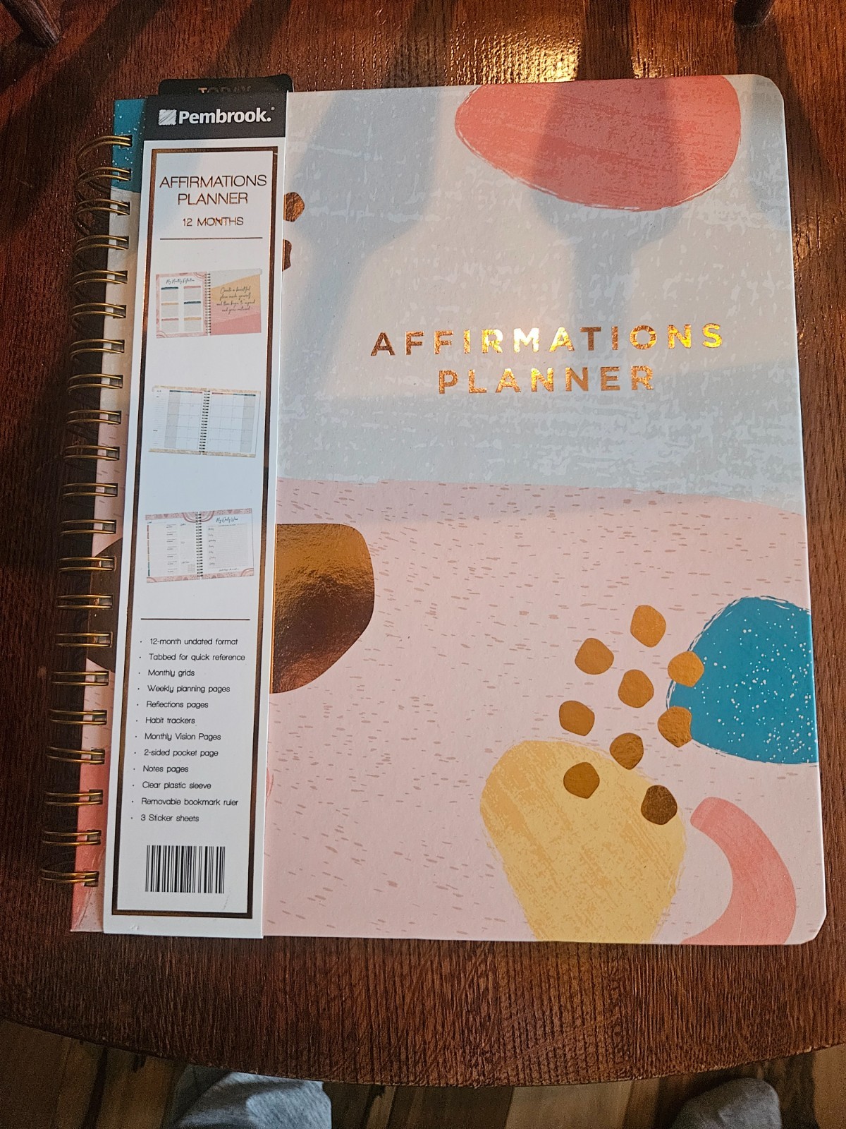 Pembrook Affirmation Planner