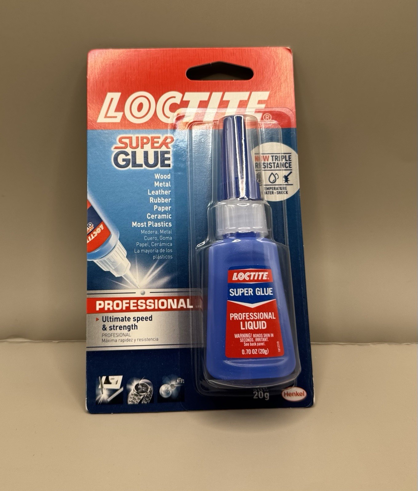 10 Pack Loctite 1365882 Liquid Professional Super Glue 20g Large Bottle