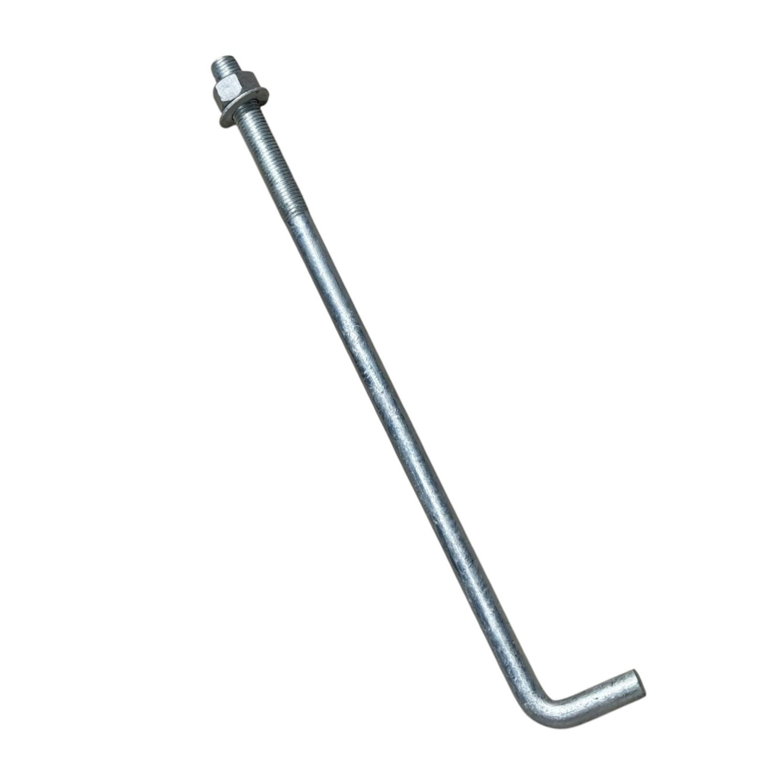 Sandbaggy 1″ x 24″ Threaded Concrete Anchor L-Bolts – Hot Dipped Galvanized