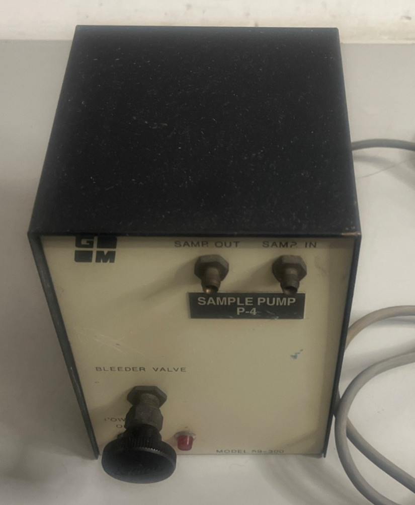 GOW-MAC Instrument Co. P-4 Sample Pump Model 59-300 | 115V 60Hz 100W | Lab GC