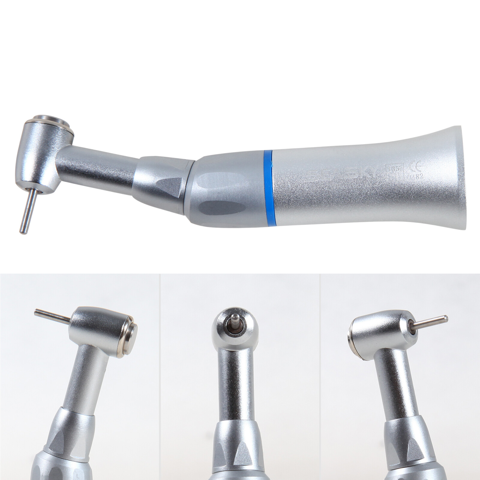 NSK Style Dental Low Speed Handpiece 1:1 Direct Drive Push Contra Angle 1.6mm