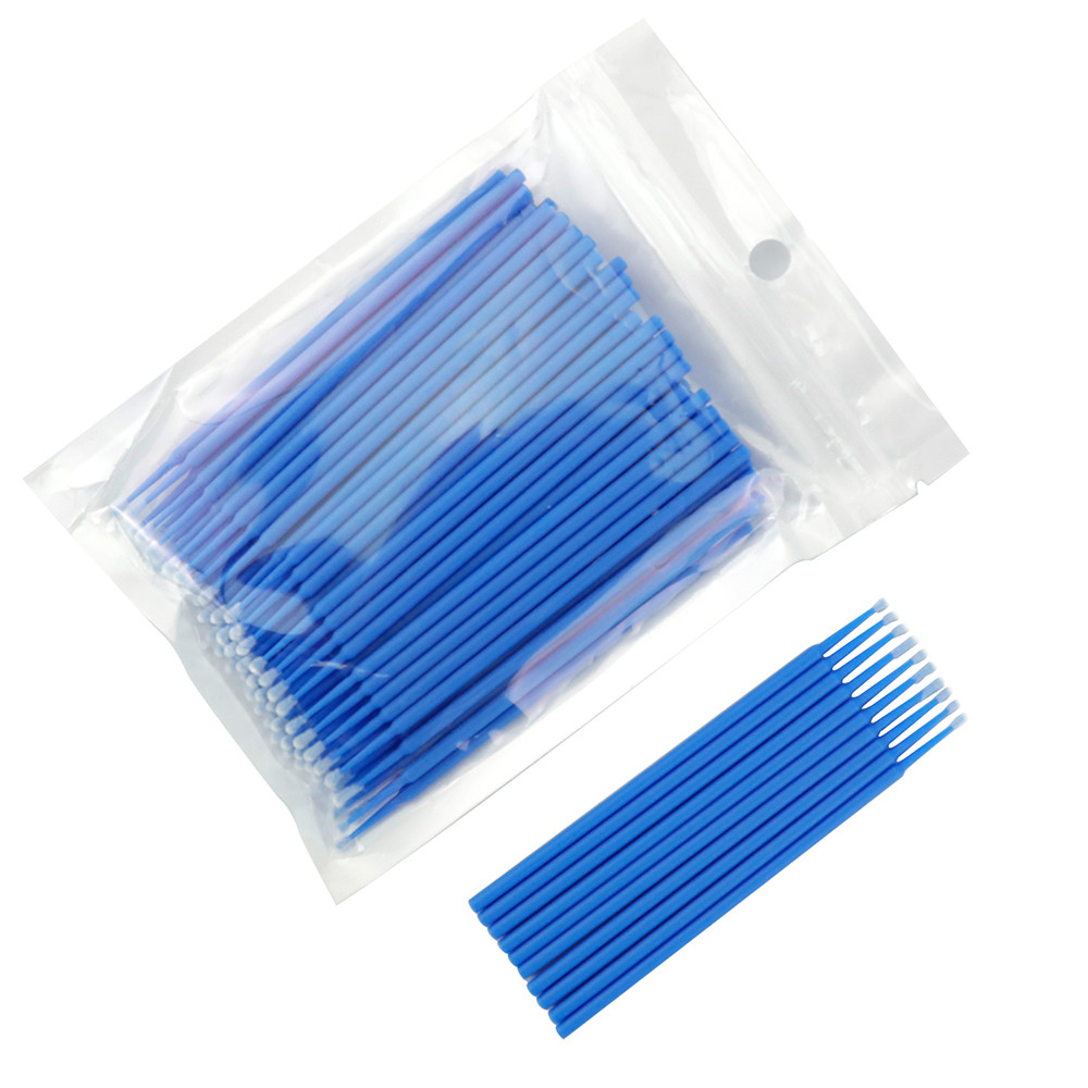 100/300/500pc Dental Micro Brush Disposable Eyelash Medium Tooth Applicators