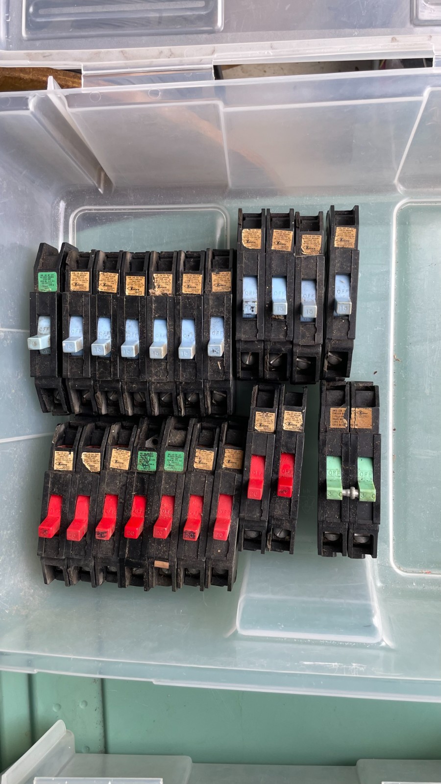 Zinsco Breaker Lot NEW OLD STOCK