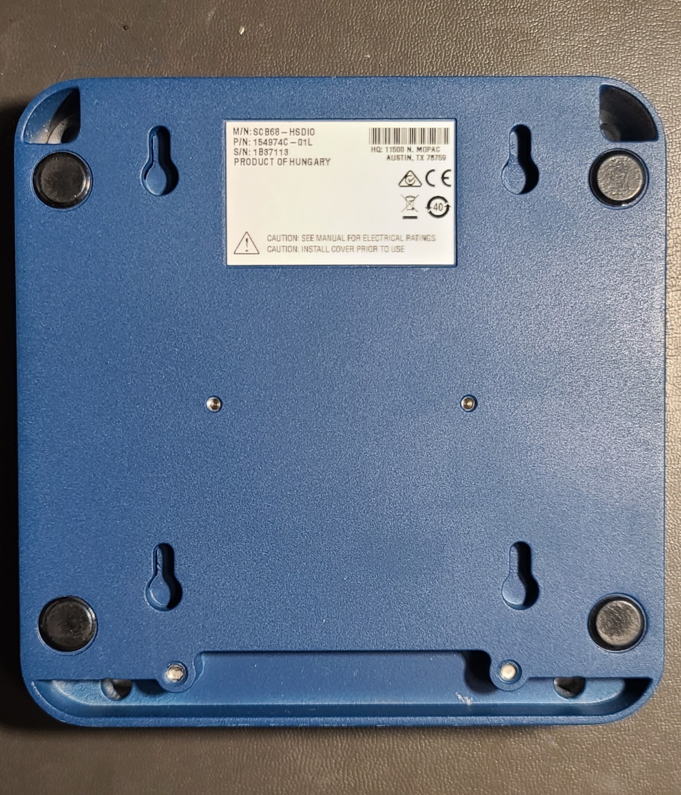 Unused National Instruments Shielded I/O Connector Block SCB-68 HSDIO (B641)