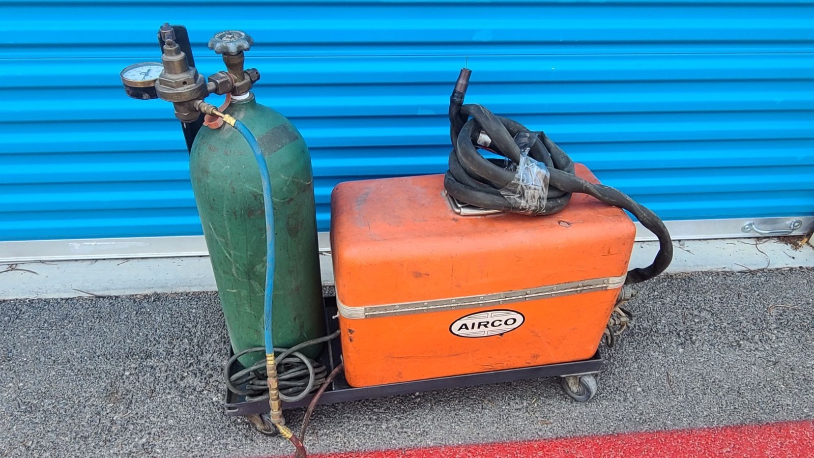 Airco Mobile-Matic Wire Feeder Mobile MIG-Welder with Cart FREE SHIPPING!!!