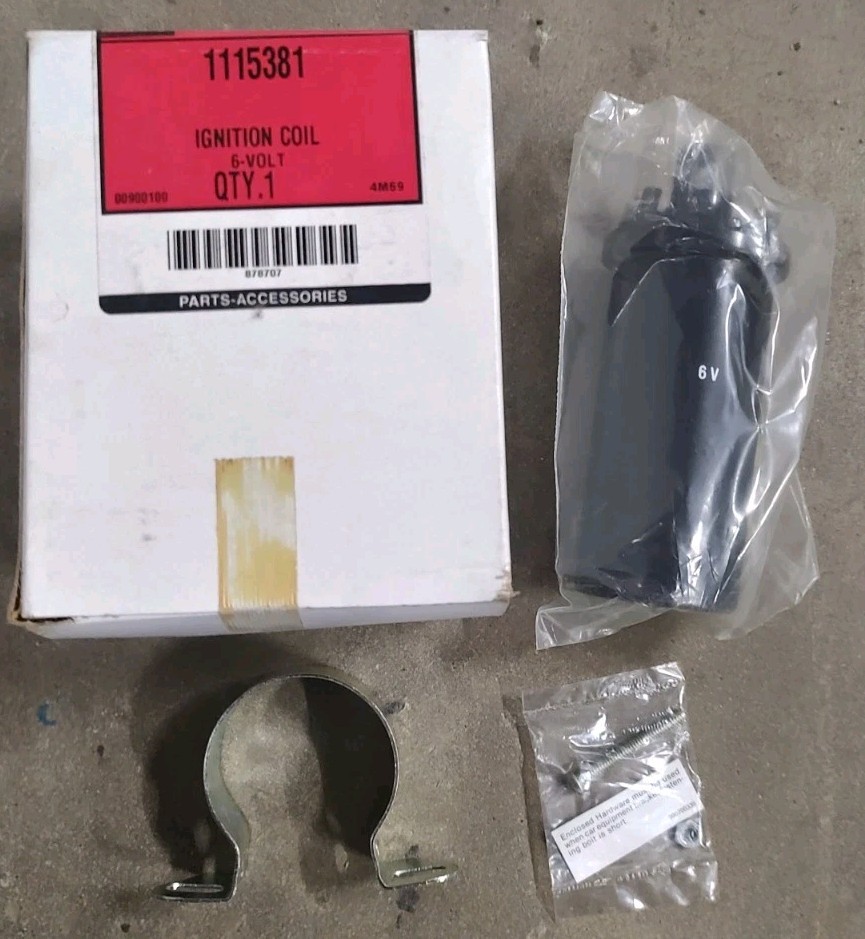 Tisco 1115381 6 Volt Ignition Coil Fits John Deere 3010 3020 4000 4010 4020 4230