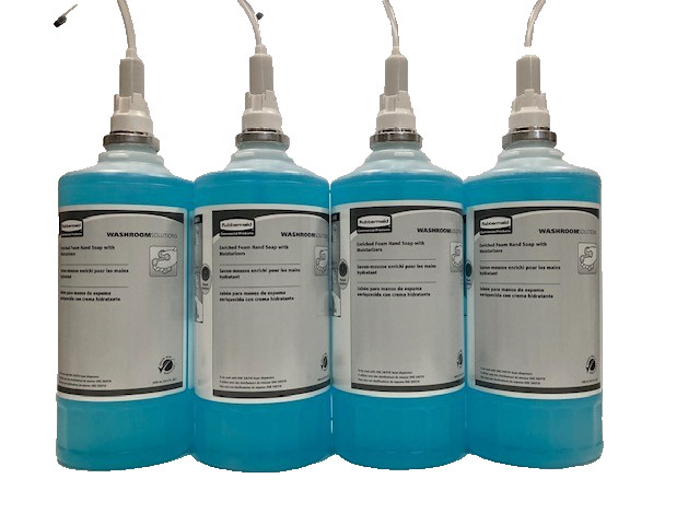 RUBBERMAID COMMERCIAL Hand Soap Series One Shot, 1,600 mL, Foam Pack of 4