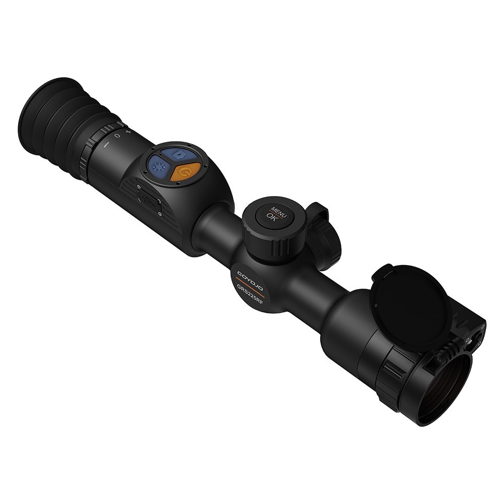 GRS225RF Thermal Night Vision Rifle Scope 1x-8x Zoom 25MM Lens One-Shot Zeroing