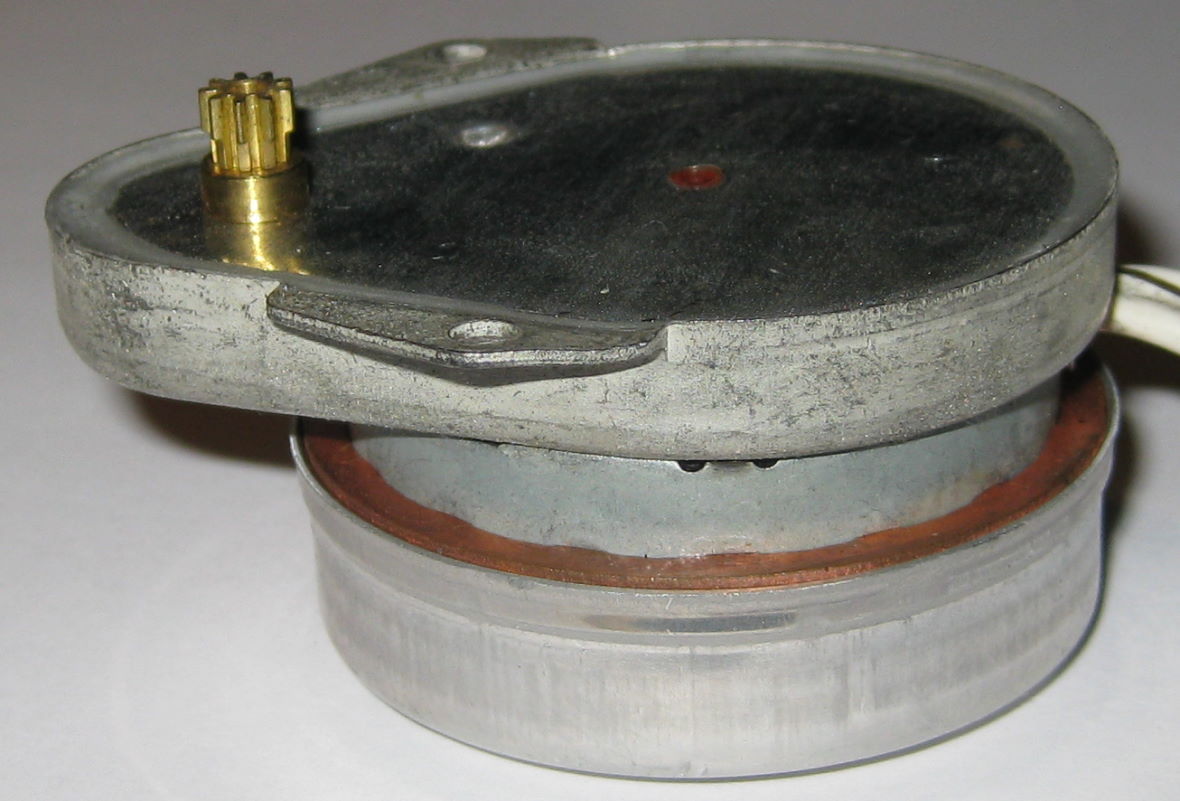 120 VAC Timer Motor – 5/6 RPM – 50 RPH – 60 Hz – 4.5 W – Synchronous Gear Motor