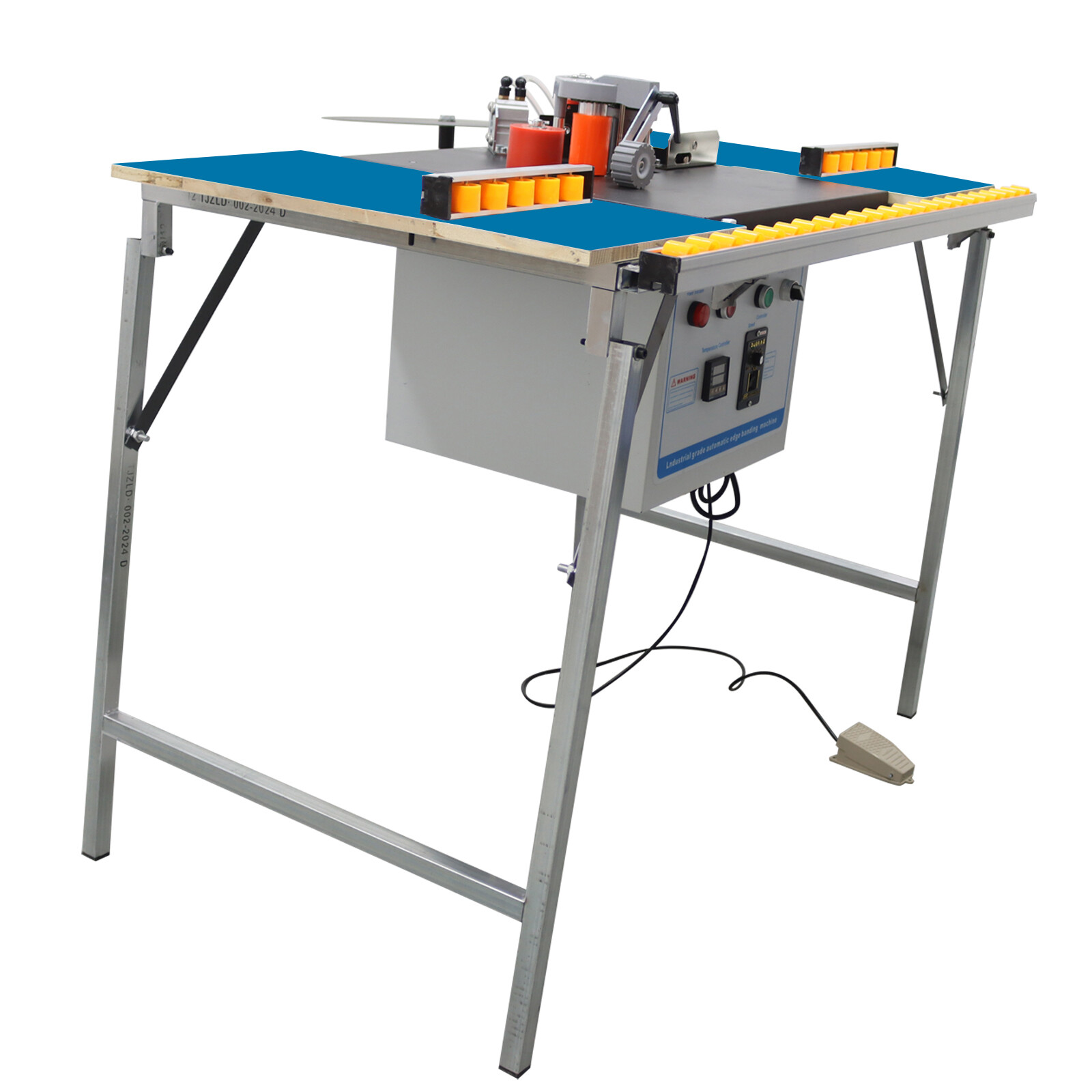 110V Automatic Woodwoking straight line/curve Edge Banding Machine With platform