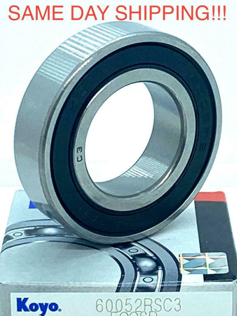 KOYO 6005 2RS C3 Deep Groove Ball Bearings 25x47x12mm SAME DAY SHIPPING! 6005RS