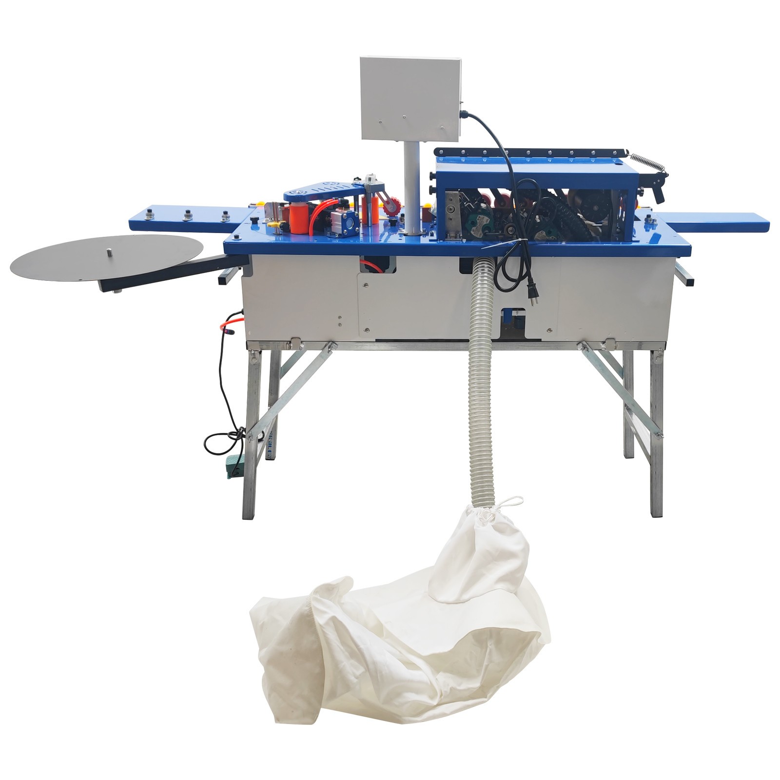 110V Automatic Straight Curved Line Edge Banding Machine 0-19.7ft/min Edge speed