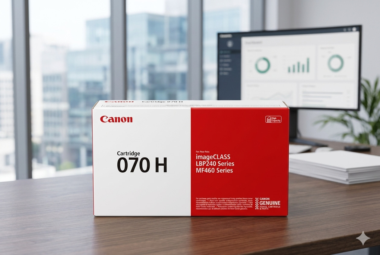 Canon 070H Black Toner Cartridge High Yield Compatible Replacement–New SealedBox