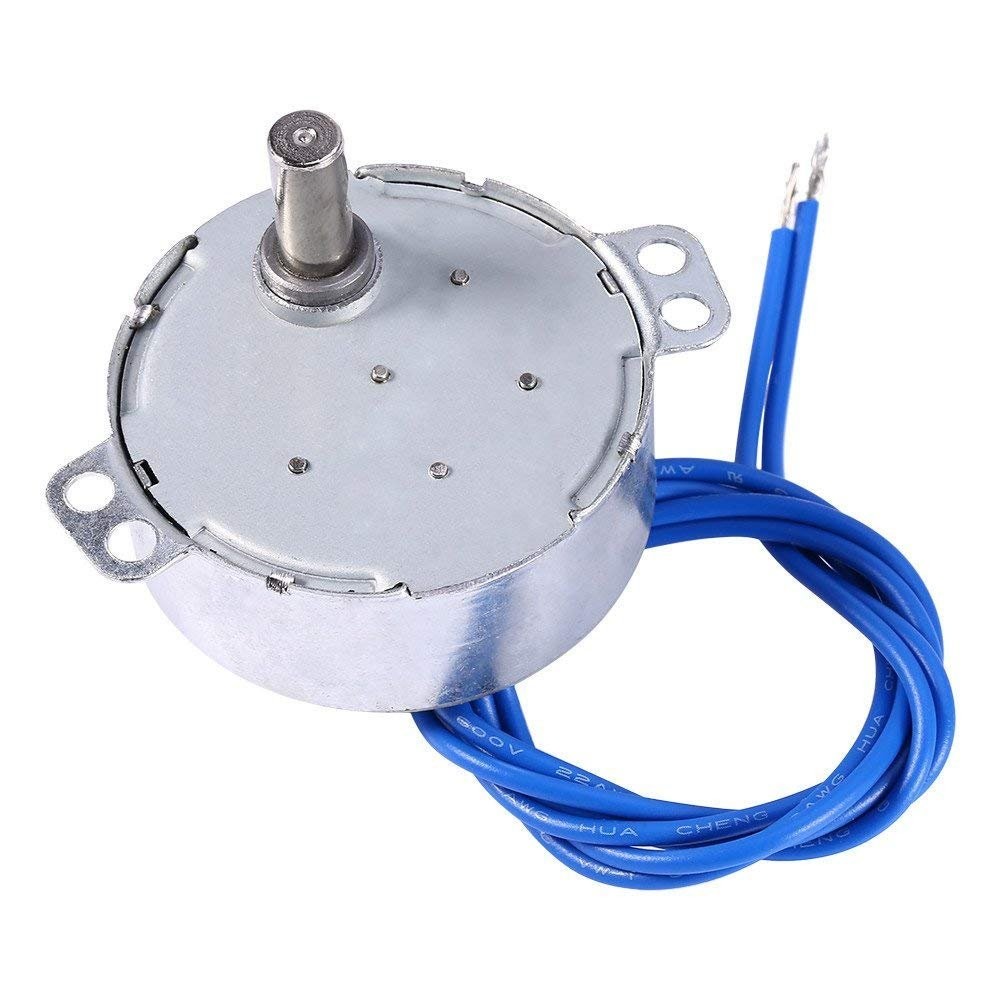 2PCS Synchronous Synchron Motor 50/60Hz AC 100~127V 4W 56RPM/MIN CCW/CW For Han