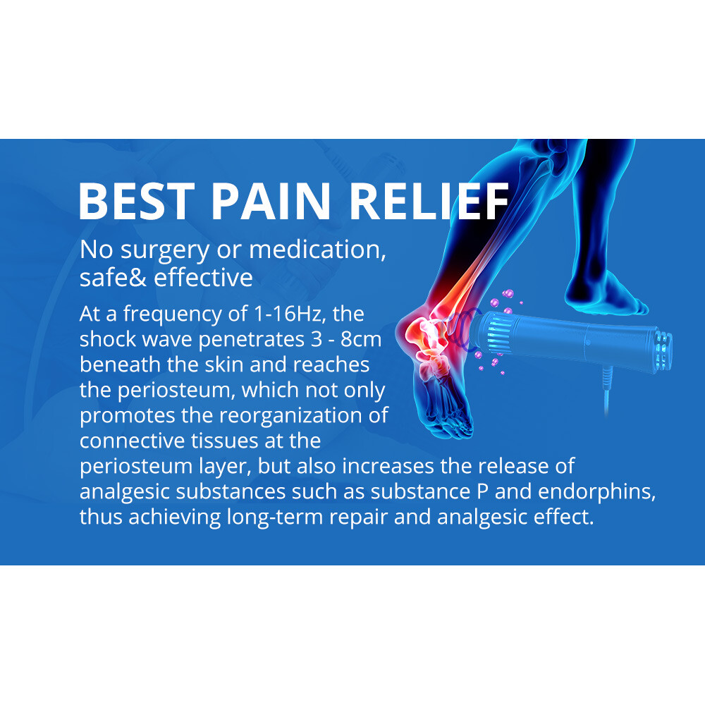 ED Shockwave Therapy Treatment Machine Body Pain Removal Erectile Dysfunction US