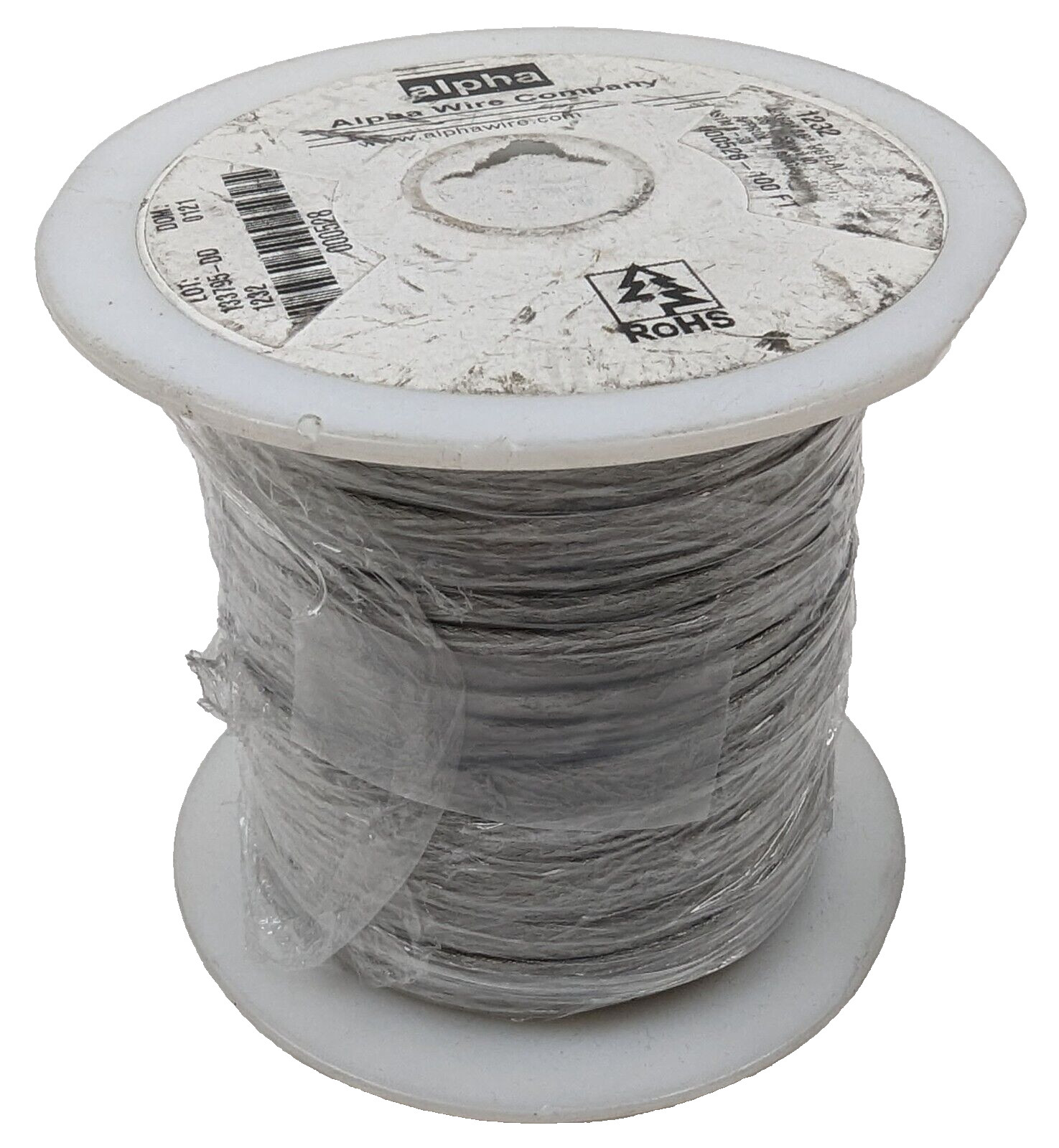 100′ Alpha 1232 SV005 Ground Braid Equivalent 12AWG Tinned Copper .375″ Wide NEW