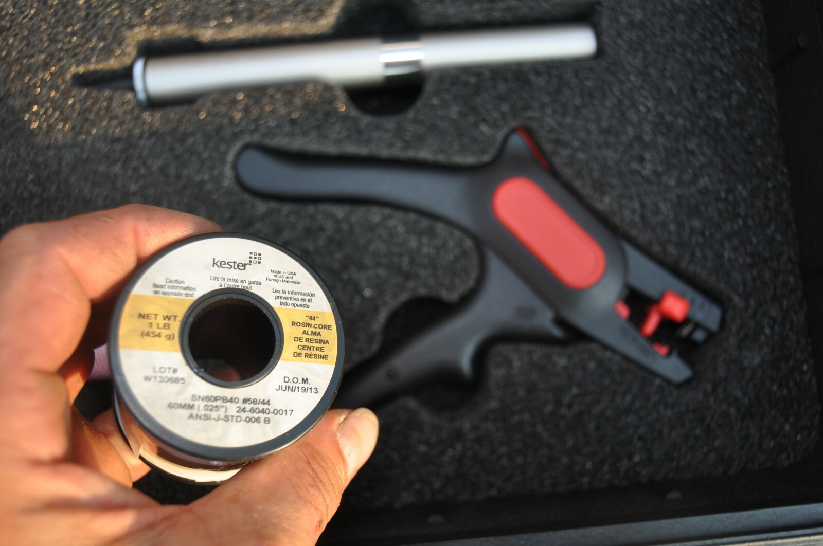 CEIA cmd v2.00 Ground Search Metal Detector Maintenance Tool Kit GSMD-TK-115