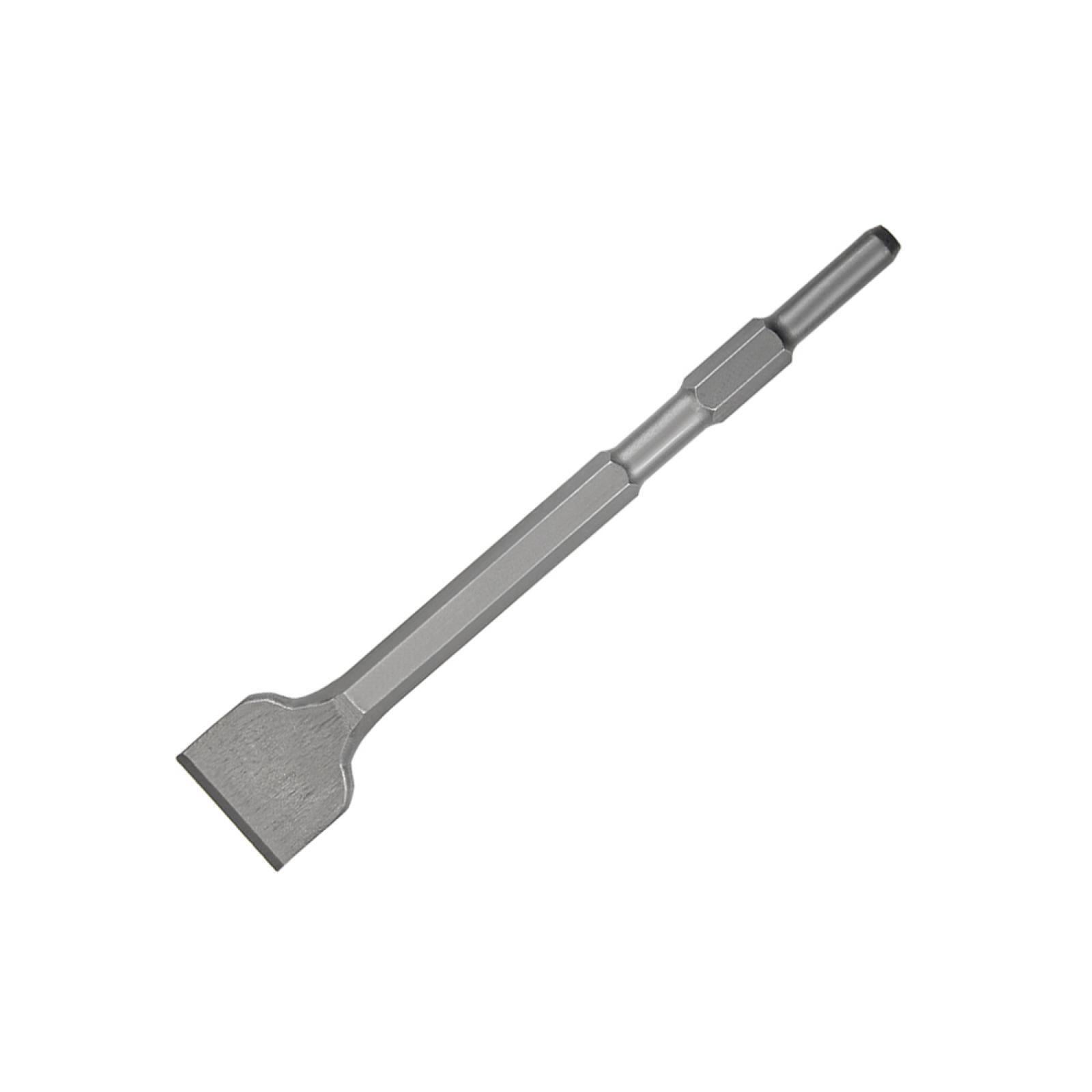 Cranked Drill Chisels 50mm Masonry Chisel Bit Hex Shank Jack Hammer Remove Scale