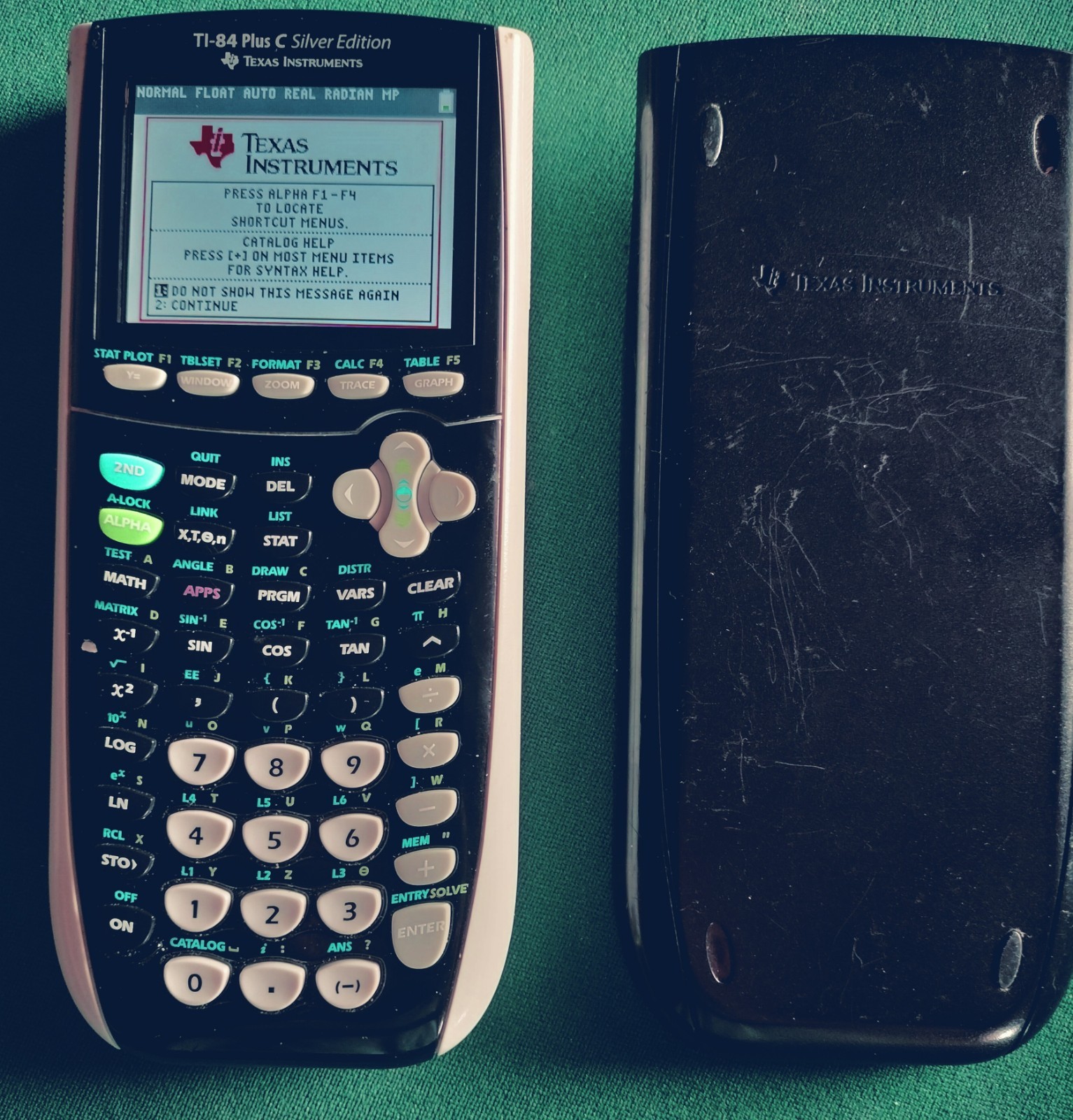 Texas Instruments TI-84 Plus C Silver Edition Calculator – Works Great!