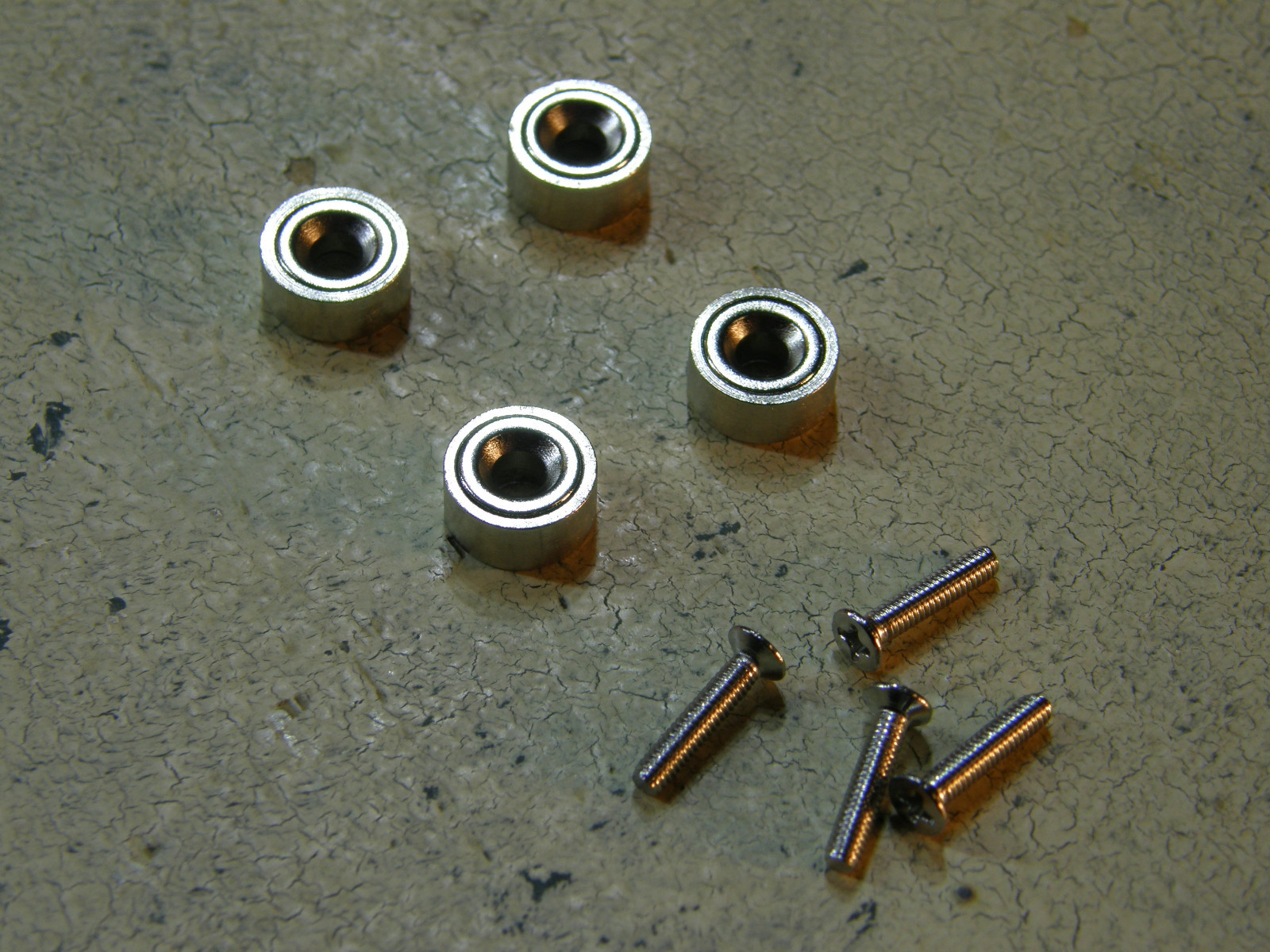 Magnet Pot Cup Door Catch / Strike Plate / 10mm 12mm 16mm 25mm / with Screws