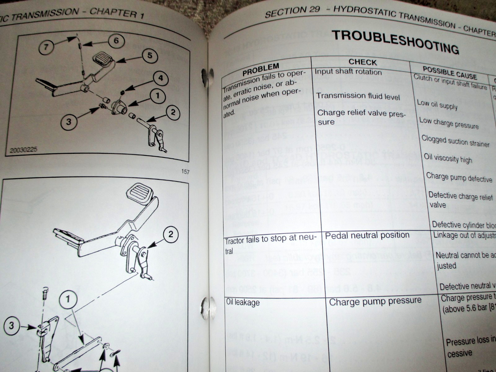 New Holland TC18 TC21D TC24D Tractor Service Shop Repair Manual 3-03 ORIGINAL!