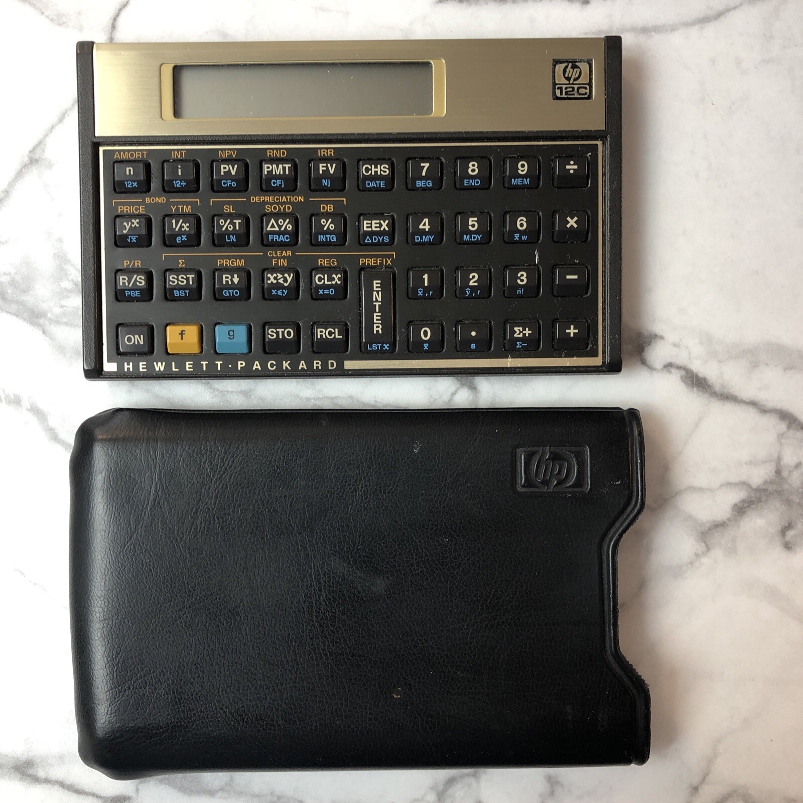 HP 12C Hewlett Packard Business Financial Calculator RPN Protective Slip Cover